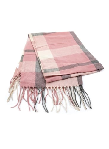 باتريك وشاح شتوي لايف ستايل للنساء - وردي