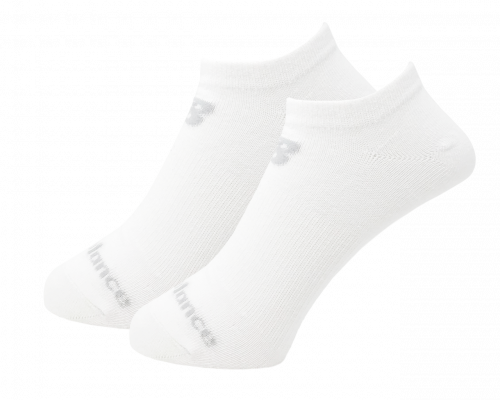نيوبالانس جوارب رياضية قطن للجنسين - 2 زوج - أبيض...