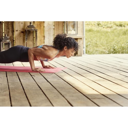 ريبوك بساط اليوغا تمارين ايروبكس للجنسين - أحمر- R...