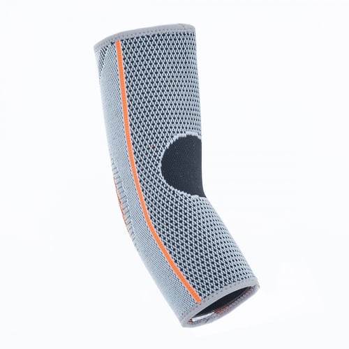 هلثكير دعامة رياضية واقية للكوع مقاس S - رمادي وبر...