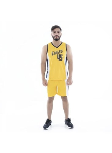 تانك+شورت كرة سلة رجالي من باتريك _ PMTS045