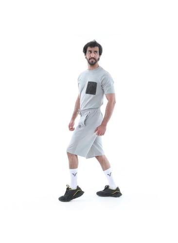 شورت لايف ستايل رجالي من باتريك _ PKS04-CGR