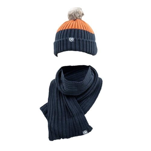 باتريك طقم قبعة+وشاح+كفوف شتوي ولادي