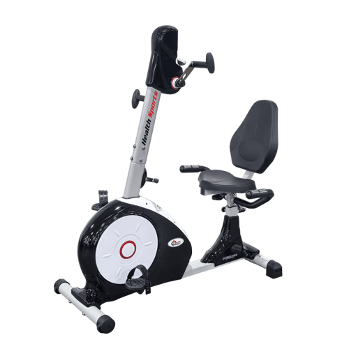 هلثكير كارديو دراجة تمارين راقدة مزدوجة الحركة - F...