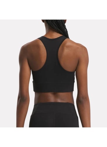 ريبوك ايدينتيتي صدرية رياضة للنساء - أسود