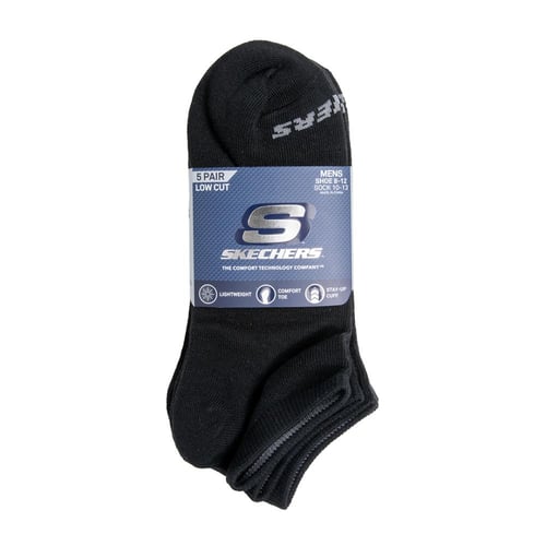 طقم جوارب 5 زوج لايف ستايل رجالي من سكتشرز _S11765...