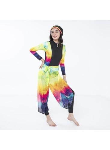 بدلة سباحة نسائي من باتريك _ PW24456-BKYE