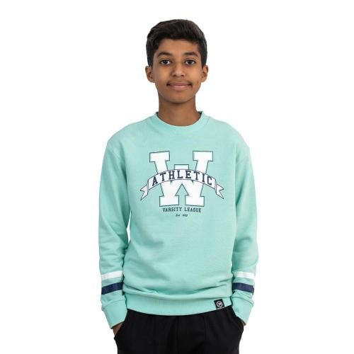 سويت شيرت جري بناتي من باتريك _ AW24-KID-10-A