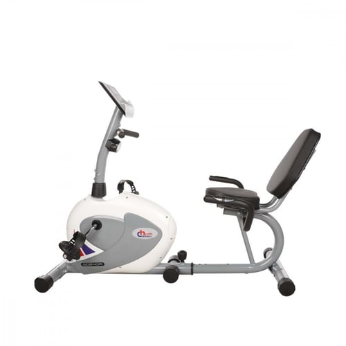 هلثكير دراجة ثابتة بمسند ظهر ومقعد متحرك 8 مستويات...