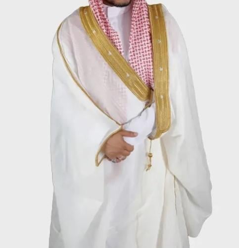 بشت ملكي رجالي ابيض