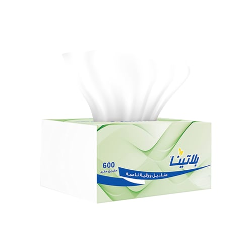 مناديل بلاتينا 600 منديل - 10 عبوات