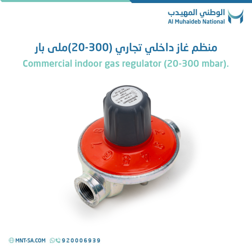 منظم غاز داخلي تجاري (20-300)ملى بار BP1813