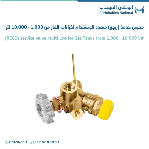 محبس خدمة (ريجو) متعدد الإستخدام لخزانات الغاز من...