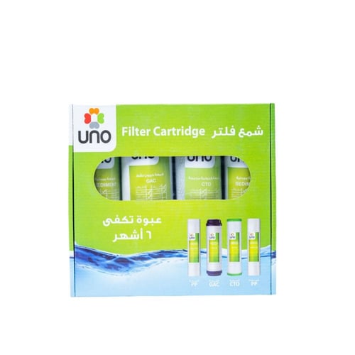العبوة الاقتصادية من أونو عدد 4 شمعات (فلاتر)