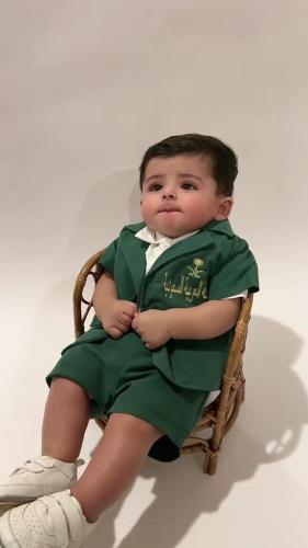 طقم اليوم الوطني للاطفال