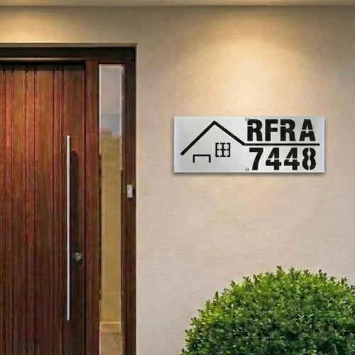 لوحة عنوان بيتك 4