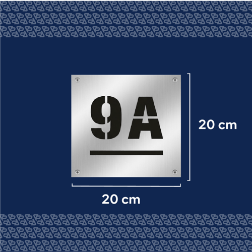 لوحة رقم الفلة ( 11 )