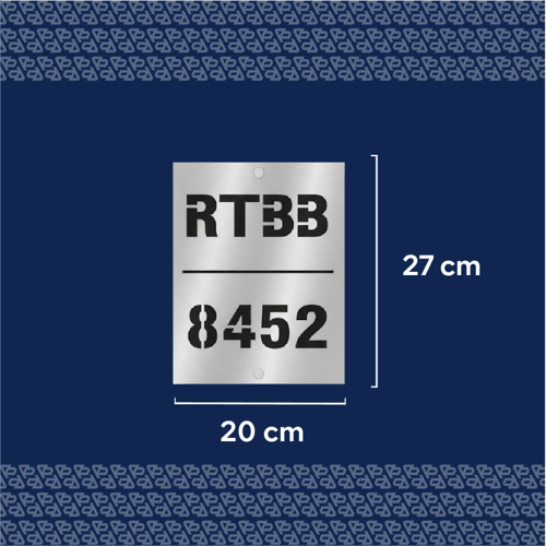 لوحة عنوان بيتك 1