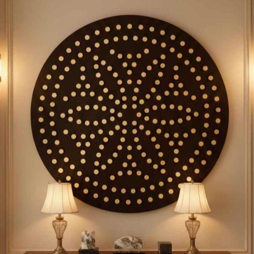 Large round plate - Al Rishm
