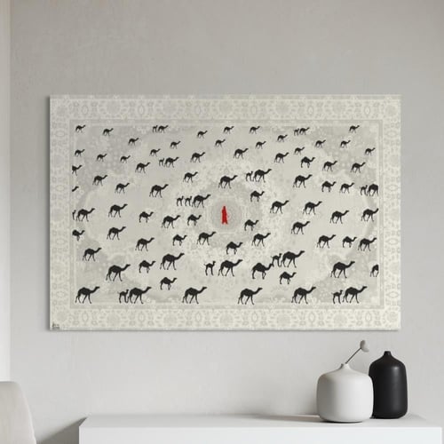 لوحة تاريخية | الحداء | 100 * 150 سم