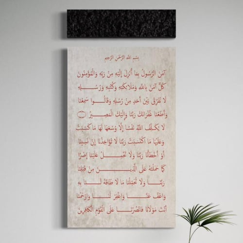 جدارية أنيقة | مخمل وبوكليه | 120 * 50 سم