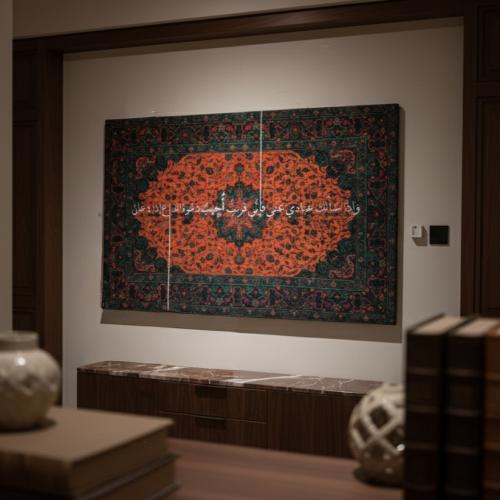 جدارية دينية مخمل -لآية وإذا سألك عبادي عني فإني ق...