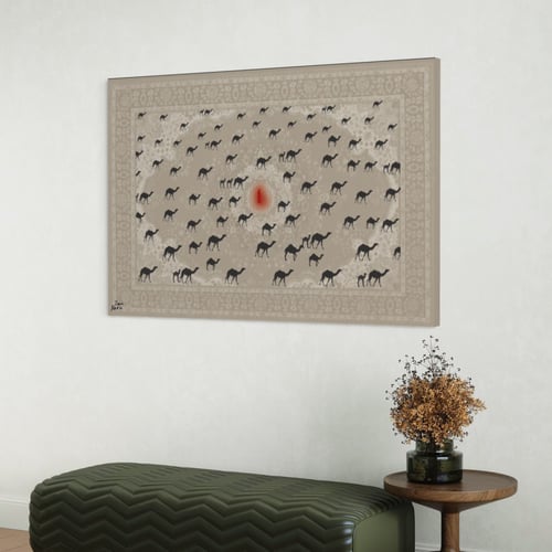 لوحة تاريخية | الحداء | 100 * 150 سم