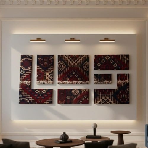 طقم لوحات جدارية فاخر للإبل 100*200