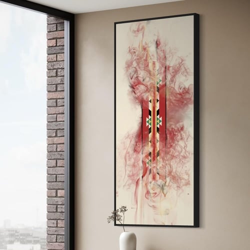 لوحة فنية السدو بالمخمل الفاخر | 70*160 سم