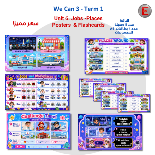 Unit 6. Jobs -Places Posters & Activity
