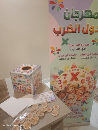 صندوق مهرجان جدول الضرب