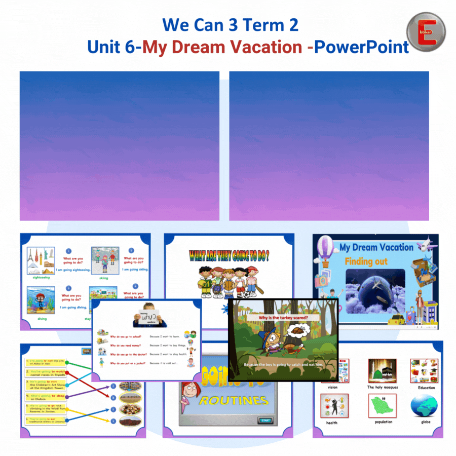 Unit 6-My Dream Vacation -PowerPoint