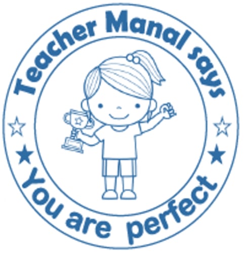 ختم دائري انجليزي ( حدد اللون والشكل )