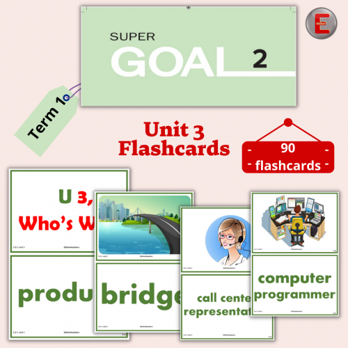 فلاشات سوبر قول 2 (Super Goal 2-Term1-Unit 3)