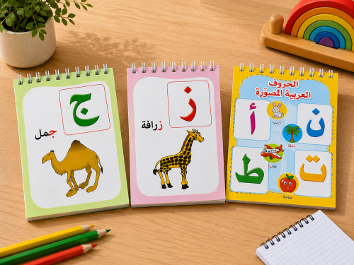 كتيّب الحروف العربية المصورة