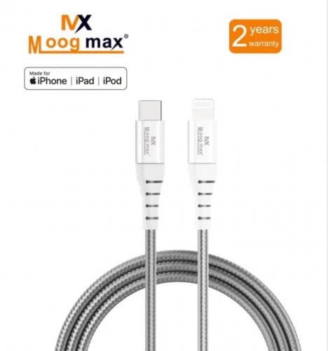 كيبل ايفون-تايب سي- قماش معتمد من شركة ابل MX-007