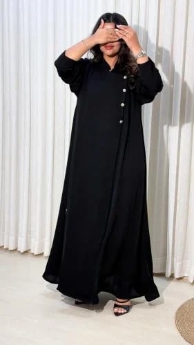 M29 Abaya half wide with side buttons