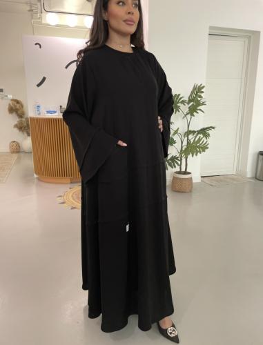 Cloth plain with front pockets