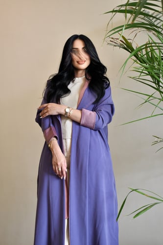 عباية رسمية بنفسجيه M26