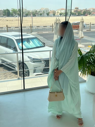 عباية بشت بكريستال منثور