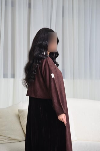 عباية جاكيت شمواه ومخمل
