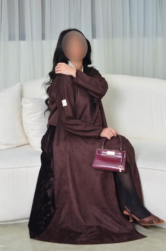 عباية جاكيت شمواه ومخمل