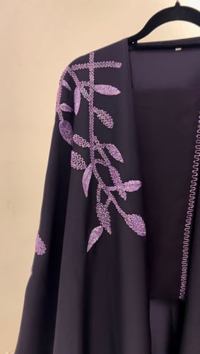 عباية كيب شك بنفسجي M29