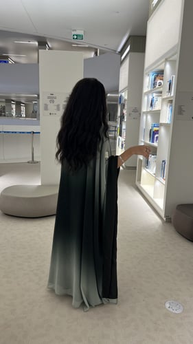 عباية امبوري اخضر M28