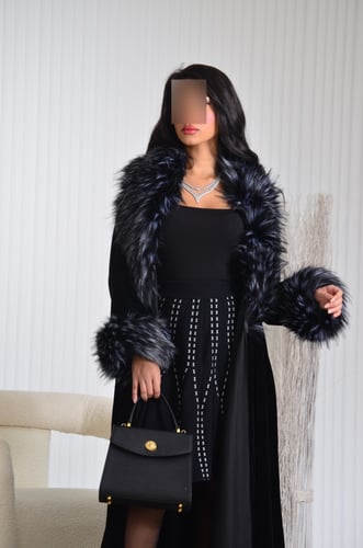 عباية فرو روسي ومخمل M31