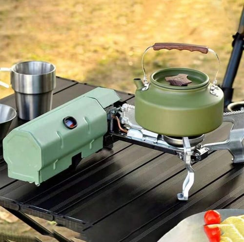 موقد غاز صغير قابل للطي للتخييم والنزهات