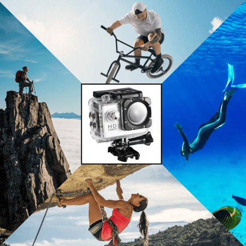 كاميرا رياضية مضادة للماء