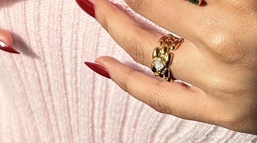 Golden Link Ring | خاتم الوصل الذهبي