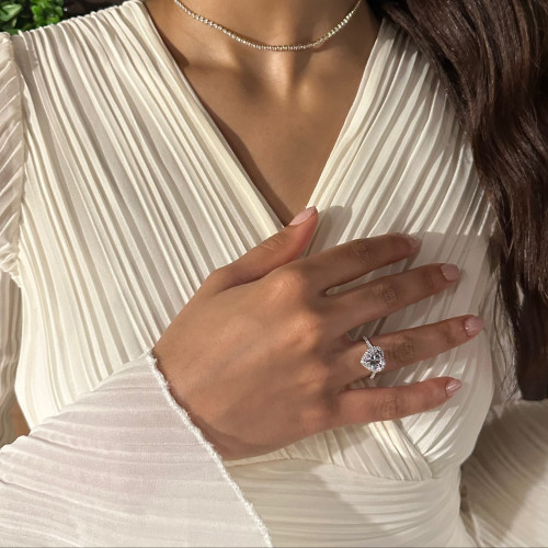Glow love ring