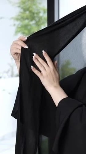 حجاب مبطن بقطن